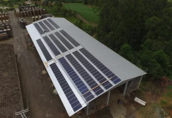 Sistema de 105 kWp - Madeireira Alexandre - Urussanga SC
