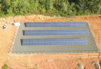 Sistema de 110 kWp - Usina de Investimento - Orleans SC